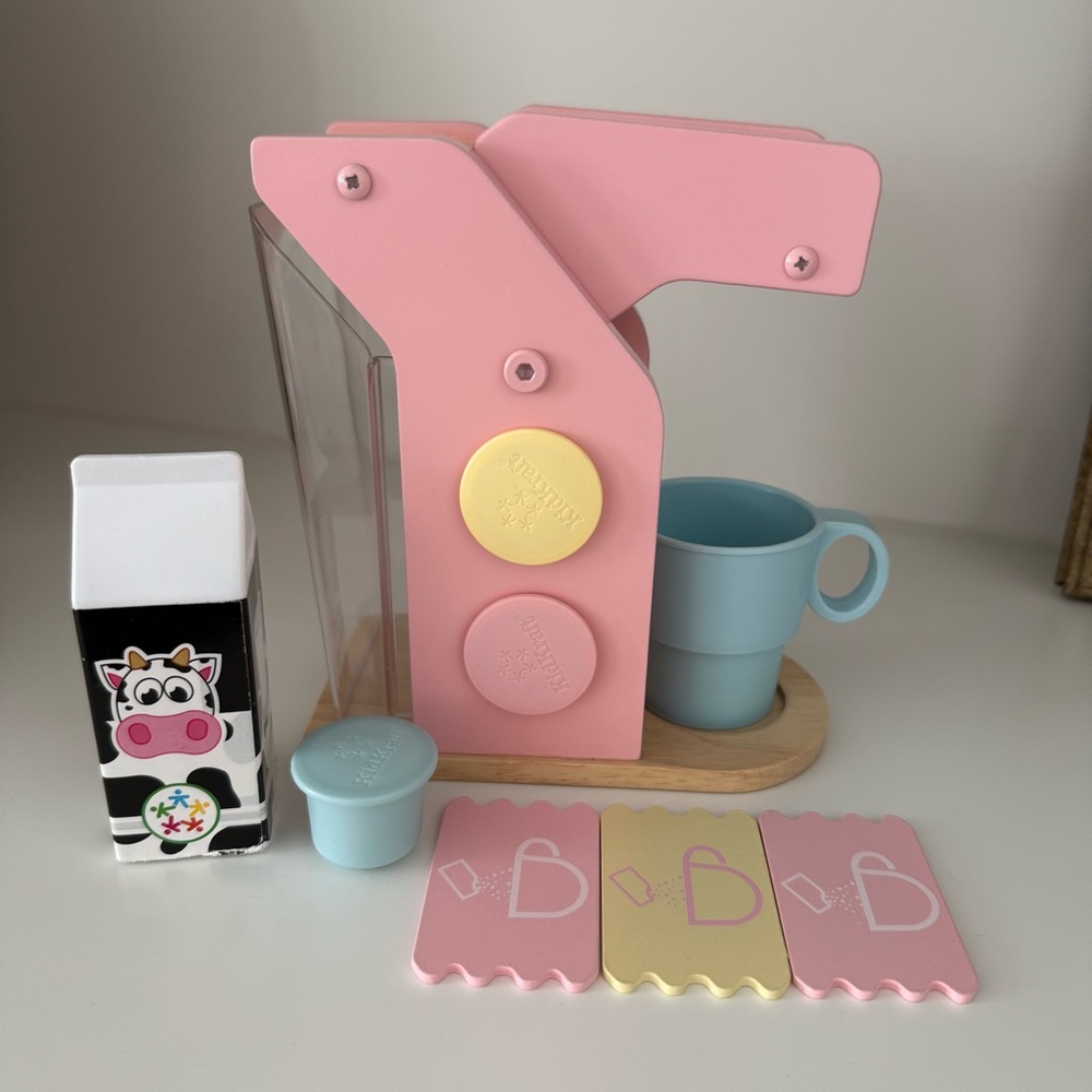 KidKraft Pastel Wooden Coffee Set